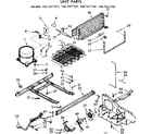 Kenmore 1067677221 unit parts diagram