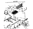 Kenmore 1067677340 unit parts diagram