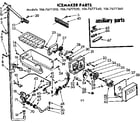 Kenmore 1067677360 icemaker parts diagram