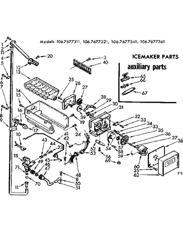 Icemaker parts