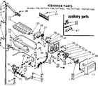 Kenmore 1067677420 icemaker parts diagram
