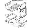 Kenmore 1067677441 breaker and partition parts diagram