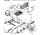 Kenmore 1067677441 unit parts diagram