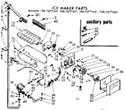 Kenmore 1067677461 ice maker parts diagram