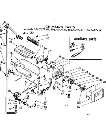 Ice maker parts