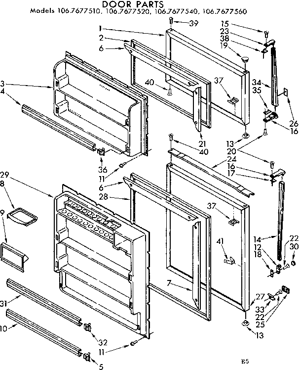 Door parts