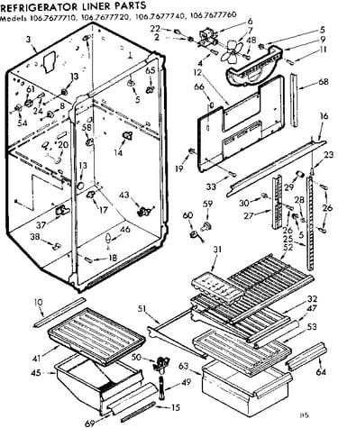 Liner parts