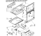 Kenmore 1067677720 breaker and partition parts diagram