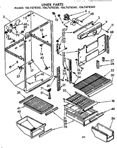 Liner parts