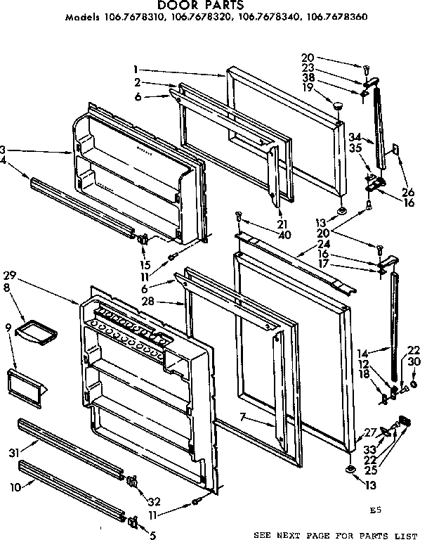 Door parts