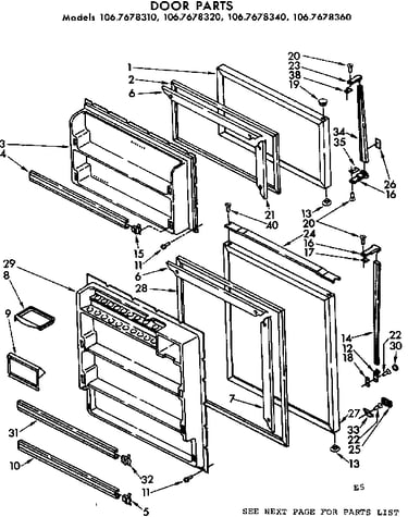 Door parts