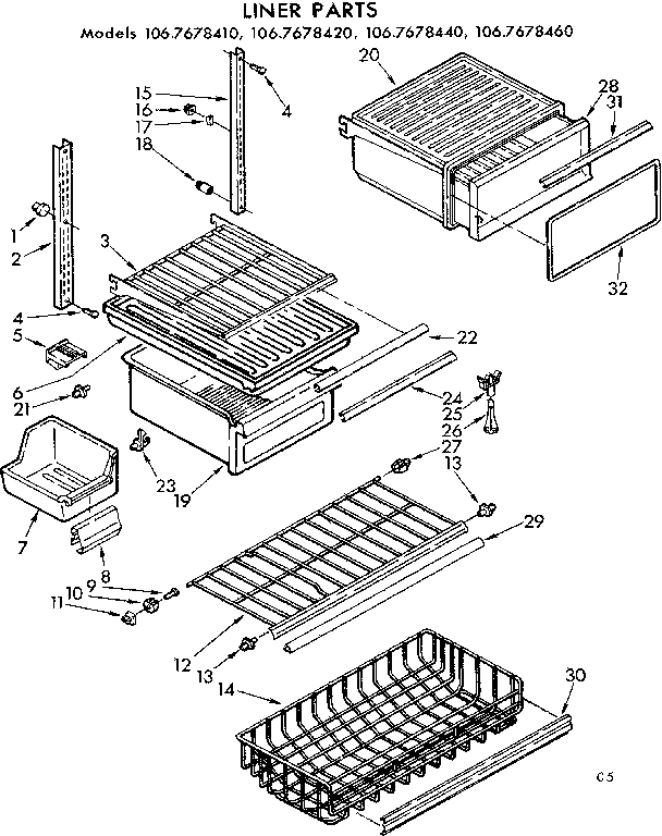Liner parts