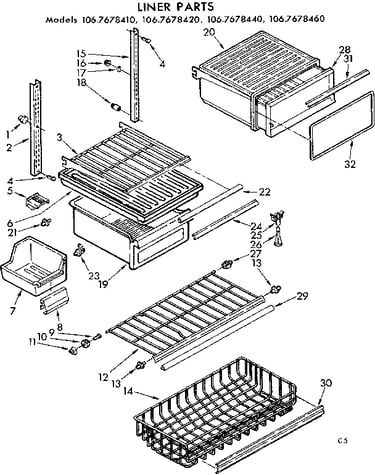 Liner parts