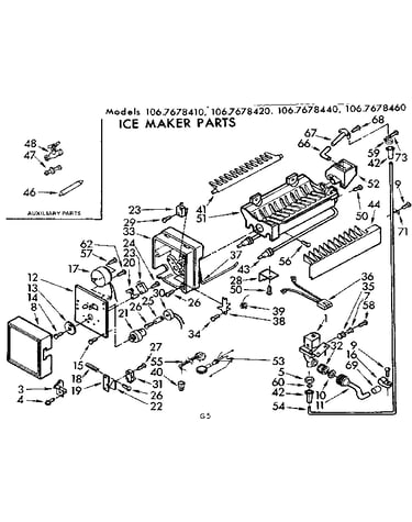 Ice maker parts