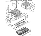 Kenmore 1067678411 liner parts diagram