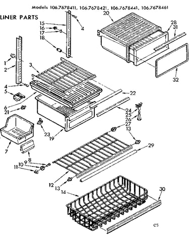 Liner parts