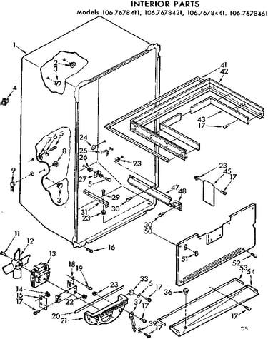 Interior parts