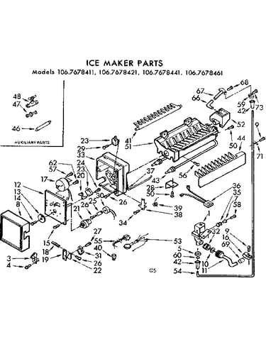 Ice maker parts