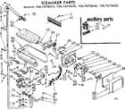 Kenmore 1067678620 icemaker parts diagram