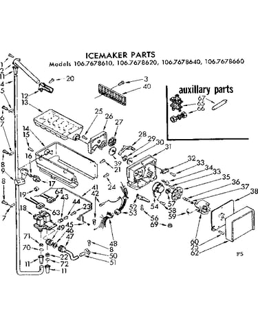 Icemaker parts