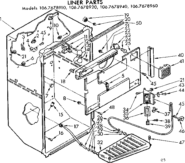 Liner parts