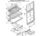 Kenmore 1067678940 breaker and partition parts diagram