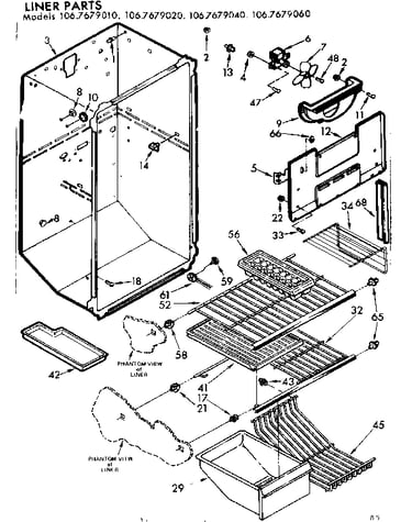 Liner parts