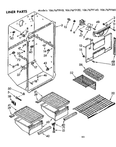 Liner parts