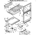 Kenmore 1067679140 breaker and partition parts diagram