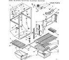 Kenmore 1067679260 liner parts diagram