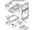 Kenmore 1067679310 breaker and partition parts diagram