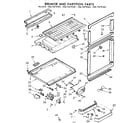Kenmore 1067679321 breaker and partition parts diagram