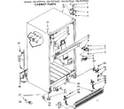 Kenmore 1067679362 cabinet parts diagram