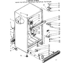 Kenmore 1067679410 cabinet parts diagram