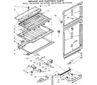Kenmore 1067679440 breaker and partition parts diagram