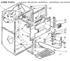 Kenmore 1067679411 liner parts diagram