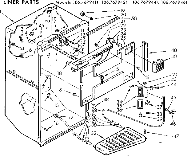 Liner parts