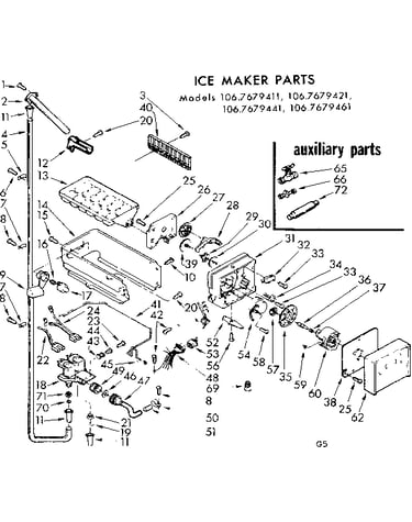 Ice maker parts