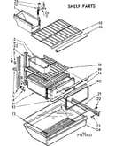 Shelf parts