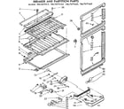 Kenmore 1067679422 breaker and partition parts diagram