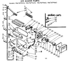 Kenmore 1067679442 ice maker parts diagram