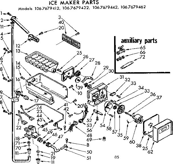 Ice maker parts