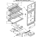 Kenmore 1067679463 breaker and partition parts diagram