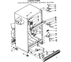 Kenmore 1067679610 cabinet parts diagram