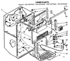 Kenmore 1067679640 liner parts diagram