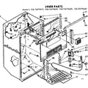 Kenmore 1067679610 liner parts diagram