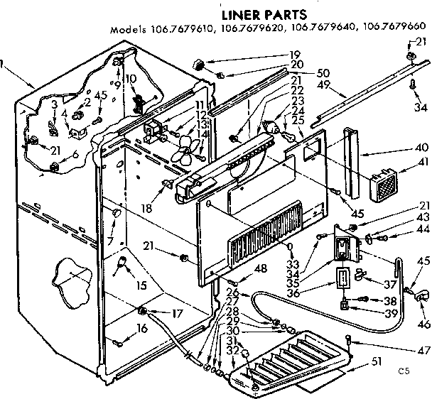 Liner parts