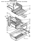 Shelf parts