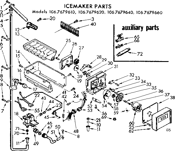 ICEMAKER PARTS