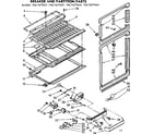 Kenmore 1067679621 breaker and partition parts diagram